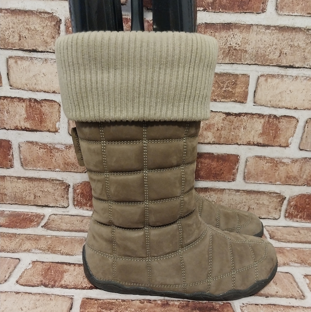 Pre-owned Patagonia Ginkgo Quilted Leather Boots